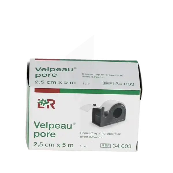 Velpeaupore Sparadrap Microporeux 2,5cmx5m