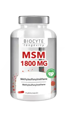 Biocyte MSM 1800mg Gélules B/90