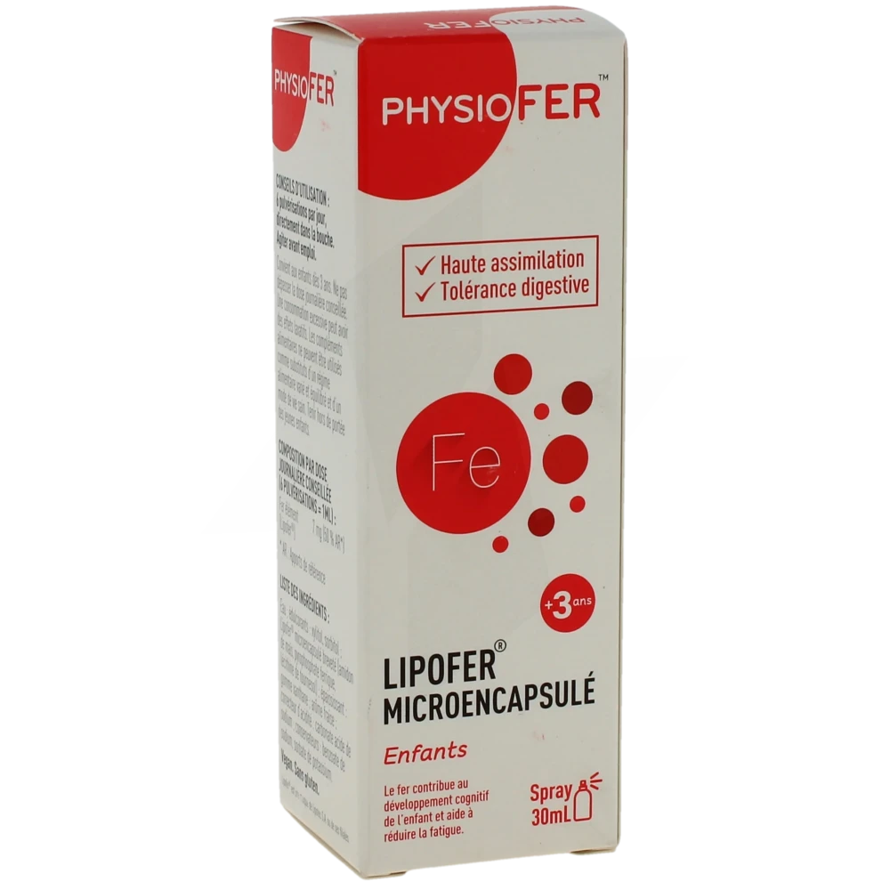 Immubio Physiofer Spray Enfant Fl/30ml