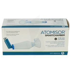 Atomisor Smartchamber Chambre Inhalation Avec Masque Nourrisson 0-18mois