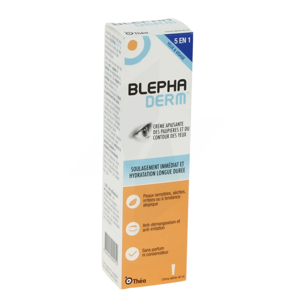 Blepharderm Crème Apaisante Paupières Et Contour Des Yeux T/40ml