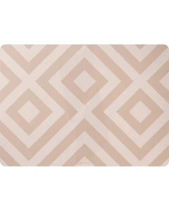 Set De Table 46x33cm Modern Blocks-desert Sand
