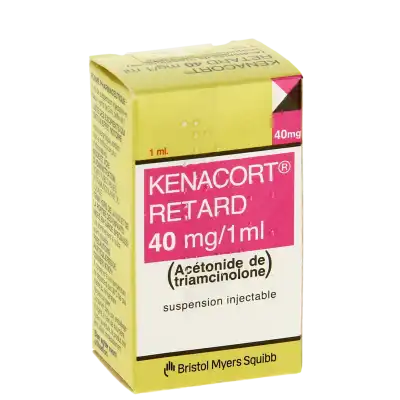 Kenacort Retard 40 Mg/1 Ml, Suspension Injectable à Clermont-Ferrand