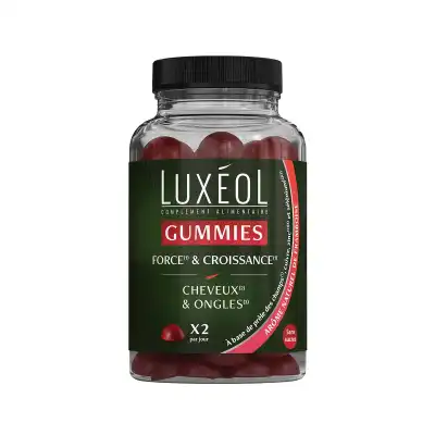 Luxeol Gummies Force & Croissance Gomme Pot/60 à BOEN 