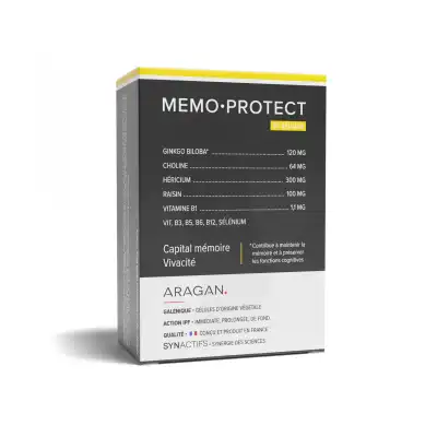 Aragan Synactifs Mémoprotect Sénior Gélules B/60 à JOINVILLE-LE-PONT