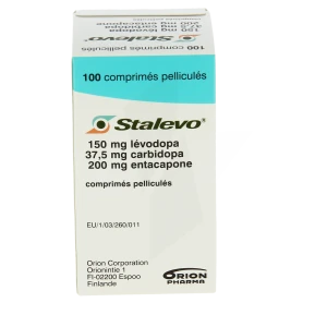 Stalevo 150 Mg/37,5 Mg/200 Mg, Comprimé Pelliculé