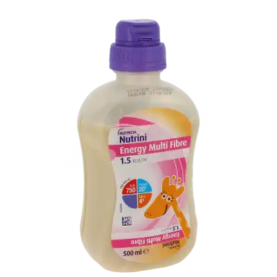 Nutrini Energy Multi Fibre Nutriment Enfant Dès 1 An Bouteille/500ml à Grésy-sur-Aix