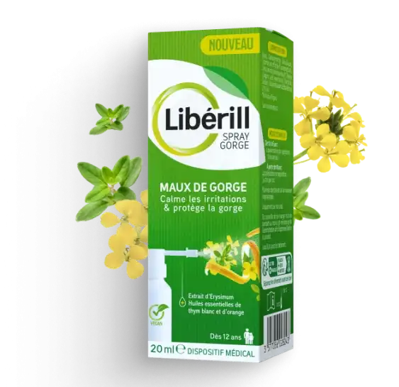Libérill Spray Gorge Adulte Enfant +12ans Fl/20ml
