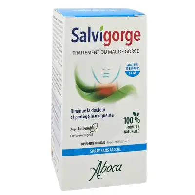 Salvigorge 2act Spray Sans Alcool Fl/30ml à HEROUVILLE ST CLAIR