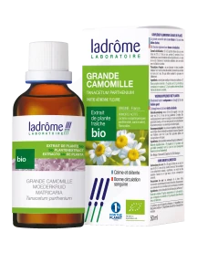 Ladrôme Extrait De Plante Grande Camomille Partie Aérienne Fleurie 50ml