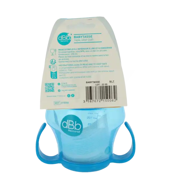 Dbb Remond Babytasse, Bleu Translucide