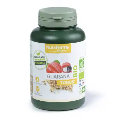 Nat&Form Bio Guarana Bio 200 Gélules végétales