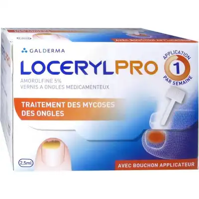 Locerylpro 5 % V Ongles Médicamenteux Fl/2,5ml+spatule+30 Limes+lingettes à ANGLET