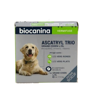Biocanina Ascatryl Trio Comprimés Grand Chien B/2
