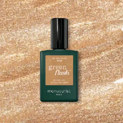 Manucurist Green Flash Vernis Led Gold Fl/15ml à TRUCHTERSHEIM