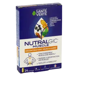 Santé Verte Nutralgic Muscle Comprimés Décontractant Musculaire B/14 à Nice