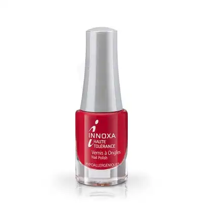 Innoxa Haute Tolérance Vernis à Ongles Rouge Carmin 706 Fl/4,8ml