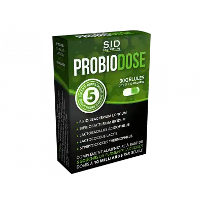 SID Nutrition Santé Tonique ProBioDose Gélules B/30