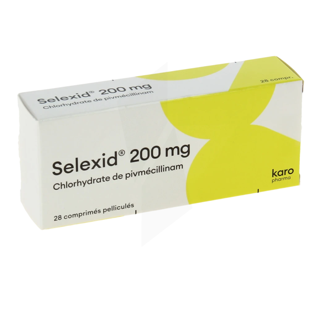 Selexid 200 Mg, Comprimé Pelliculé