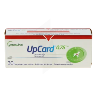 Upcard 0,75 Mg Comprimes Pour Chiens, Comprimé