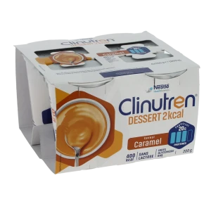 Clinutren Dessert 2.0 Kcal Nutriment Caramel 4 Cups/200g