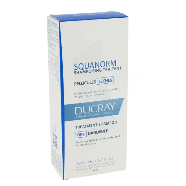 Ducray Squanorm Shampooing Pellicule Sèche 200ml