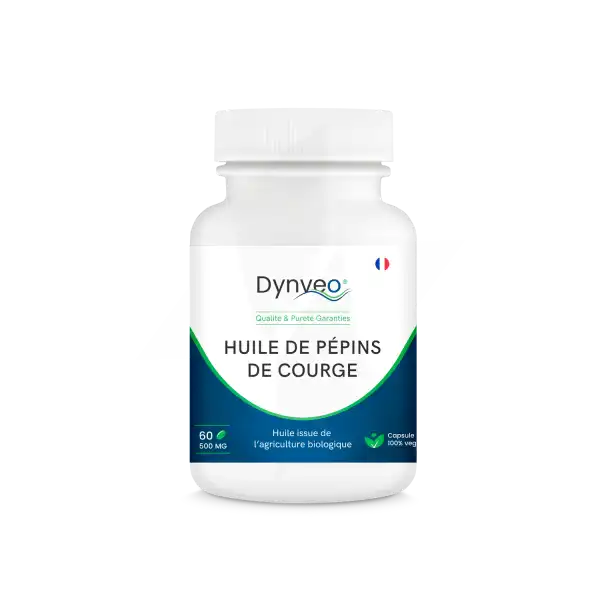 Dynveo Huile De Pepin De Courge 500 Mg 60 Capsules Végétales