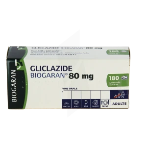 Gliclazide Biogaran 80 Mg, Comprimé Sécable