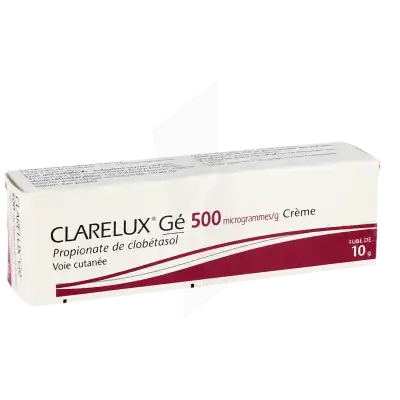Clarelux 500 Microgrammes/g, Crème à Bordeaux