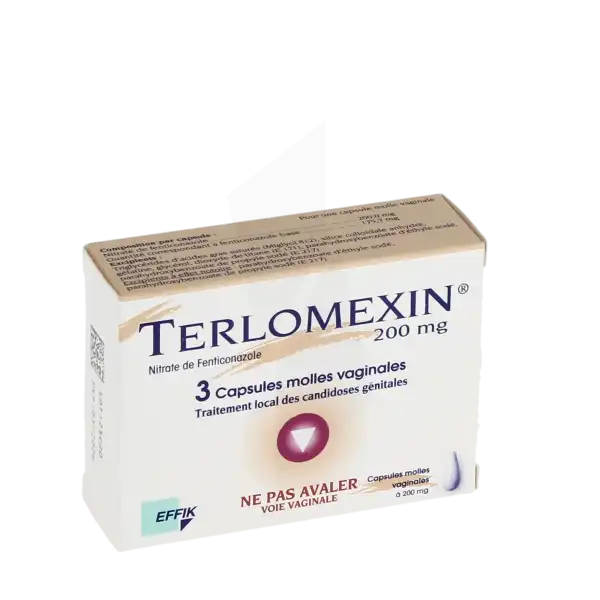 Terlomexin 200 Mg, Capsule Molle Vaginale