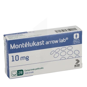 Montelukast Arrow Lab 10 Mg, Comprimé Pelliculé