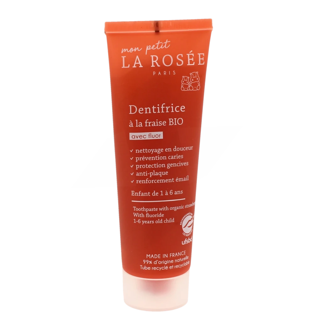 La Rosée Mon Petit Dentifrice Fraise Bio T/50ml