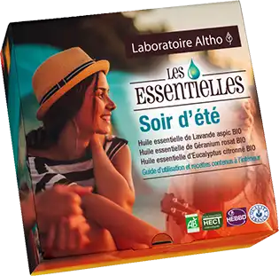 Laboratoire Altho Les Essentielles Soir D’été Huiles Essentielles Coffret 3 X 10ml