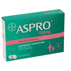 Aspro 320 Mg, Comprimé