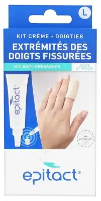 Epitact Kit Anti-crevasses Mains Doigtier L + T/10ml à Paris