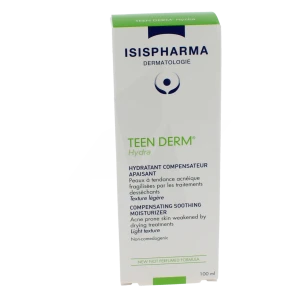 Teen Derm Hydra Fluide Hydratant Compensateur Apaisant T/100ml