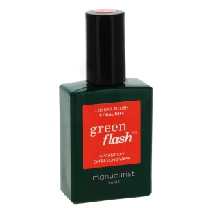 Manucurist Vernis à Ongles Coral Reef Green Flash 15ml