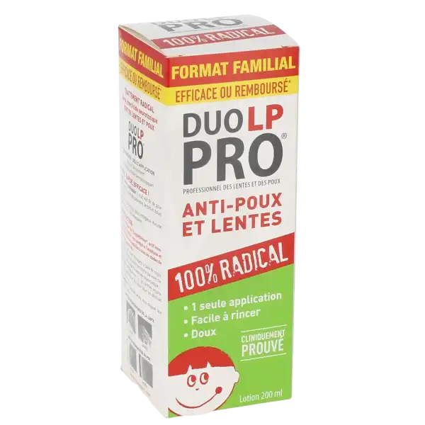 Duo Lp-pro Lotion Radicale Poux Et Lentes 2000ml