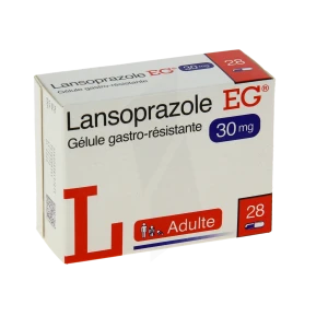 Lansoprazole Eg 30 Mg, Gélule Gastro-résistante