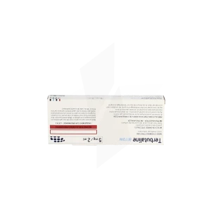 Terbutaline Arrow 5 Mg/2 Ml, Solution Pour Inhalation Par Nébuliseur En Récipient Unidose