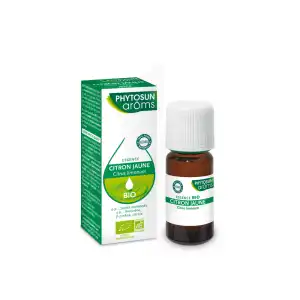 Phytosun Aroms Huile Essentielle Bio Citron Fl/10ml à Montluçon