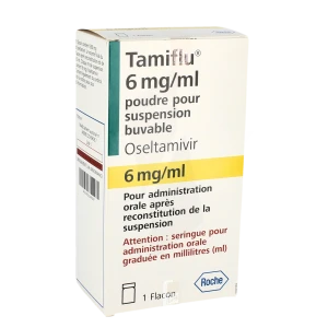 Tamiflu 6 Mg/ml, Poudre Pour Suspension Buvable