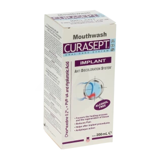 Curasept Ads Implant S Bain Bouche Fl/200ml