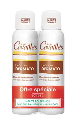 Rogé Cavaillès Déodorants Déo Soin Dermatologique Spray 2x150ml à LE LAVANDOU