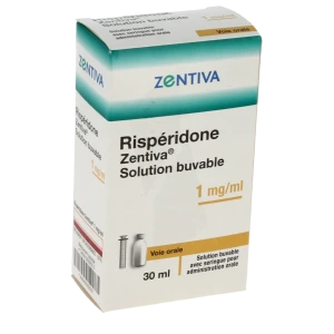 Risperidone Zentiva 1 Mg/ml, Solution Buvable