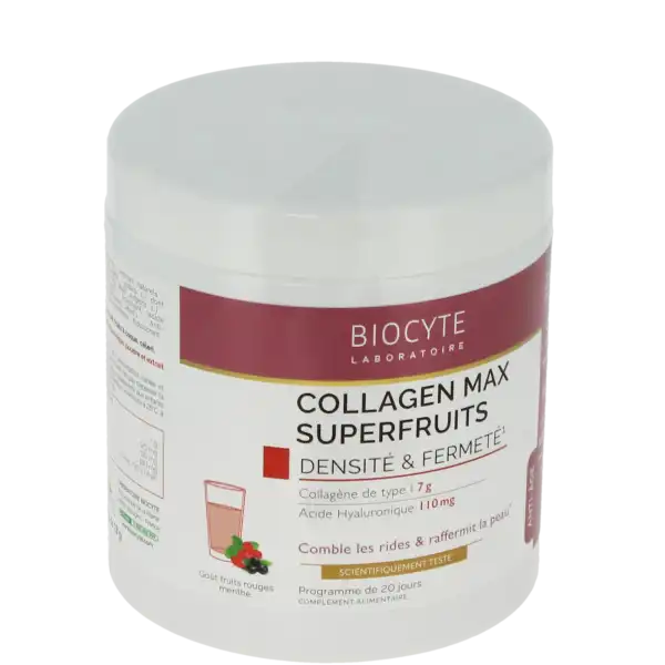 Biocyte Collagen Max Superfruits Préparation 20 Doses/13g