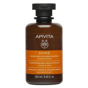 Apivita - Holistic Hair Care Shampoing Brillance & Vitalité Avec Orange & Miel 250ml