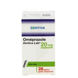 Omeprazole Zentiva Lab 20 Mg, Gélule Gastro-résistante