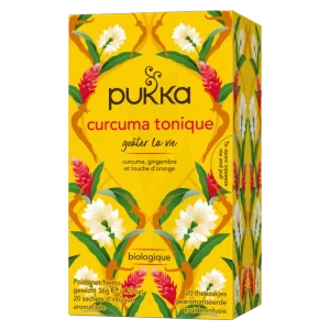 Pukka Energie & Mobilité Curcuma Tonique 20 Sachets