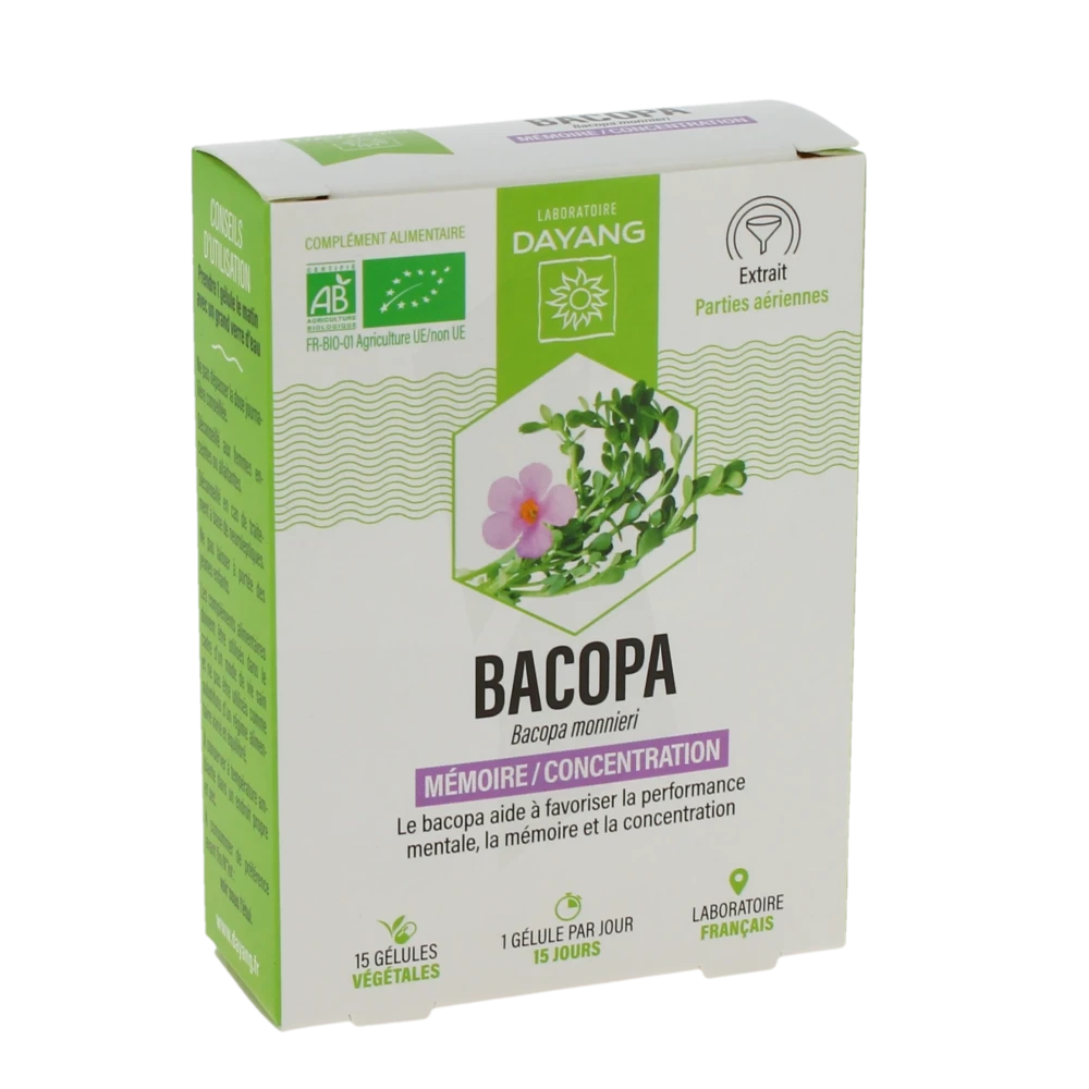 Dayang Bacopa Bio 15 Gélules